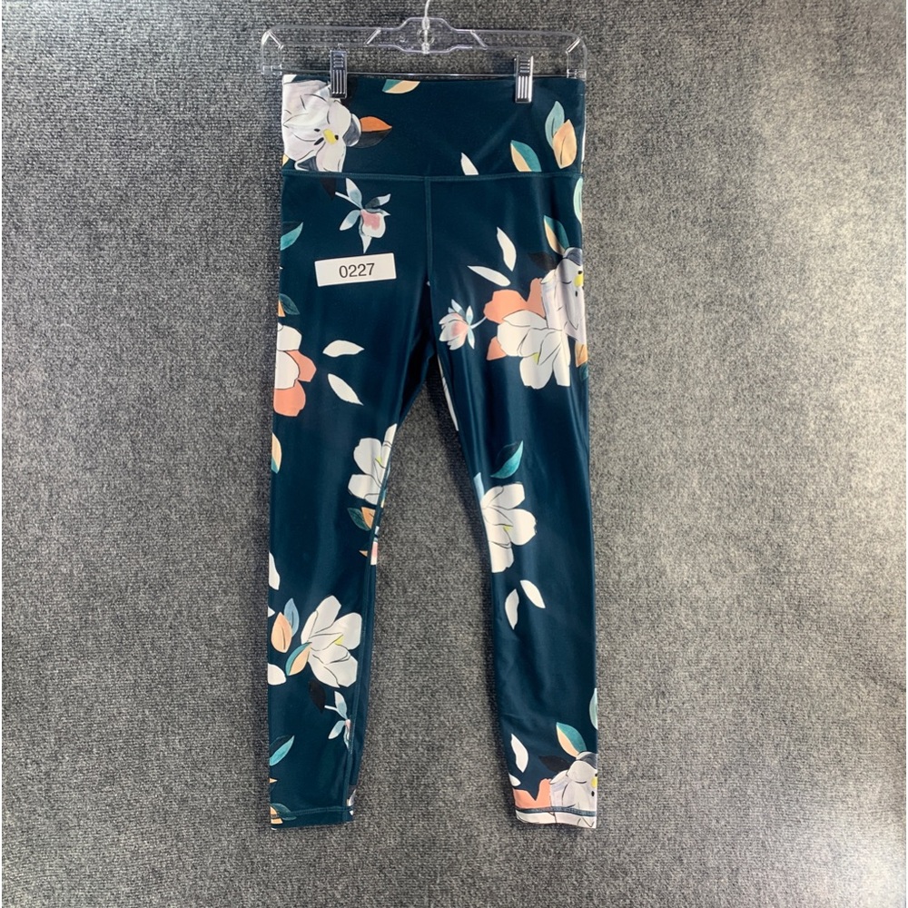 Athleta Leggings Womens Small Floral Gym Workout Yoga Stretch Pants